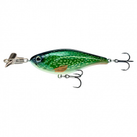 Headbanger Cranky Shad 12,7cm, 63g Slow sink - Glitter Pike