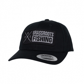 Eastfield Curved Cap Black - Grassroots Fishing