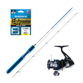 Favorite Arena Vivid BL562UL 1,5-5g & Shimano Nexave Combo