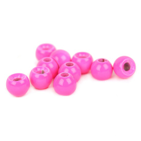 Brass beads 2.8mm - Fluo Pink