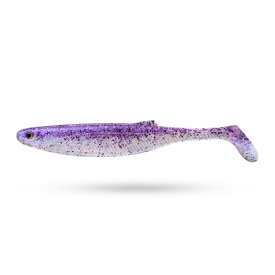 Headbanger Banger Shad 12cm, 9g (5-pack) - Deep Purple Glow