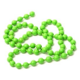 Flourescent Bead Chain Medium #132 Fluo Green