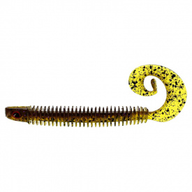 Westin RingTeez Curltail 10cm 4g - Green Pumpkin Purple (8-pack)