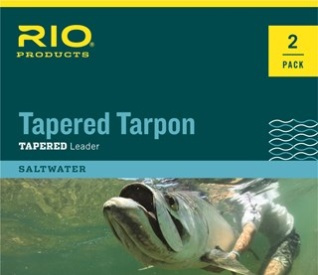 Rio Taperad Tarpon Fluorocarbon Leader 12ft / 3,7m 2-Pack 30/60lb
