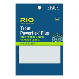 RIO PowerflexPlus Leader 9ft 6X 0,12mm/1,8kg 2-pack