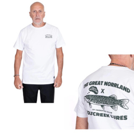 SQRTN X Wolfcreek Lures Tee, White