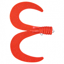 Svartzonker BigTail Twin (2-pack) - C13 Fluo Hot Red
