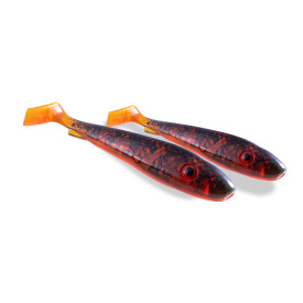 SvartZonker McRubber 21cm Flash Series (2-pack) - Crappie Burbot