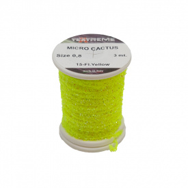 Micro Cactus Chenille 0,8mm - Fluo Yellow