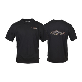 Vision Brown Trout T-shirt Black