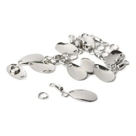 Wapsi Fly Spinner Blades, 0 Nickel (10-pack)