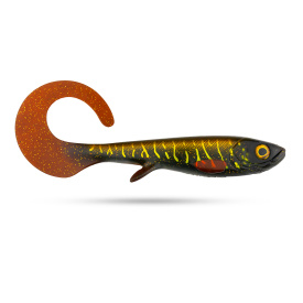 Wolfcreek Curly 29, 160g - Green Motoroil Pike