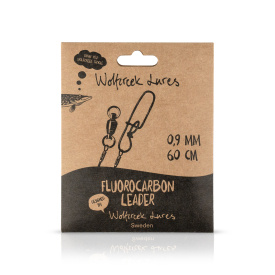 Wolfcreek Lures Fluorocarbon Leader - 0.90mm 60cm incl. 8mm Rubber Bead 1-pack