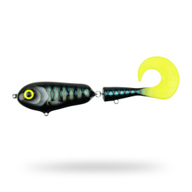 Wolfcreek Wolftail Shallow 23cm, 90g - Bariole Ghost UV