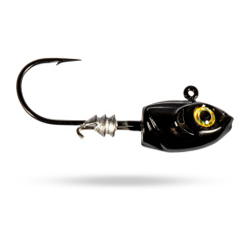 Z-man Micro Shad HeadZ - Black 0.9g, 1/32oz