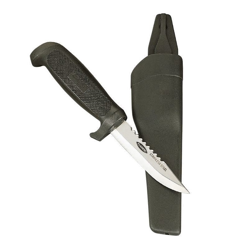 Fladen FiskeKnife Stainless Med Plasthandtag