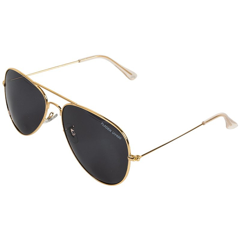 Fladen Polarized Sunglasses Focus Gold Frame Grey Lens