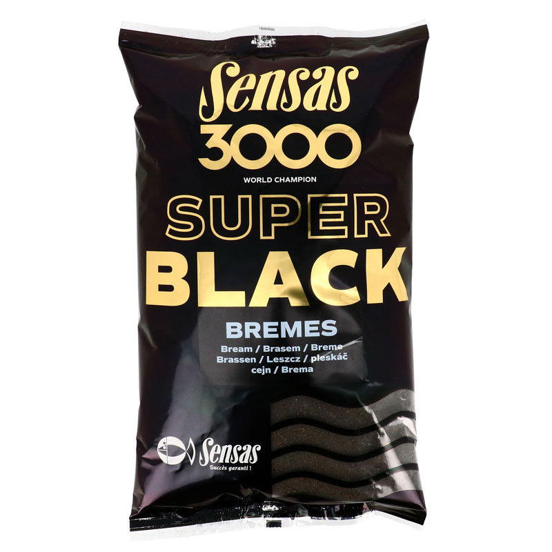 Sensas 3000 Super Black Bremes 1kg