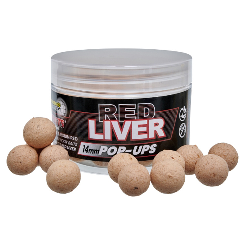 Starbaits PC Red Liver Pop Up - 14mm