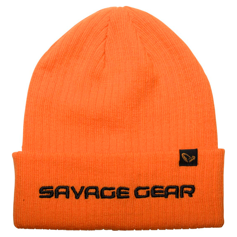 Savage Gear Fold-Up Beanie, Sun Orange