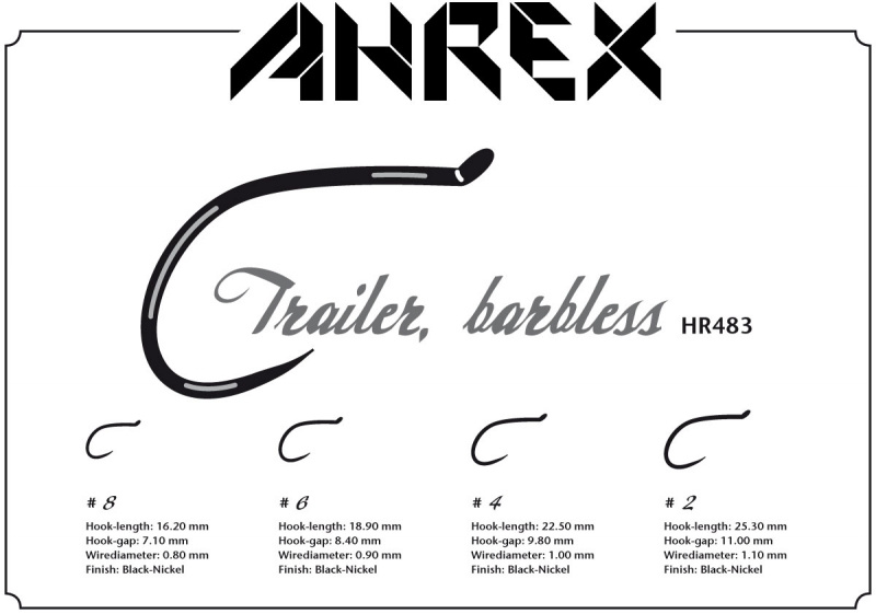 Ahrex HR483 - Trailer Hook Barbless