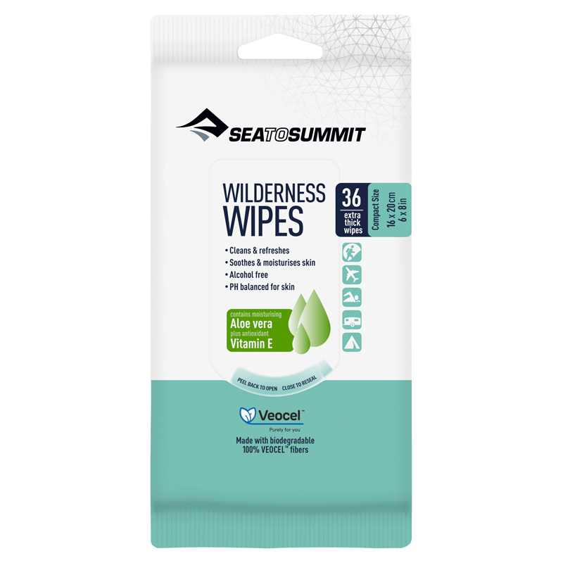 Sea To Summit Wilderness Wipes Compact 36pcs