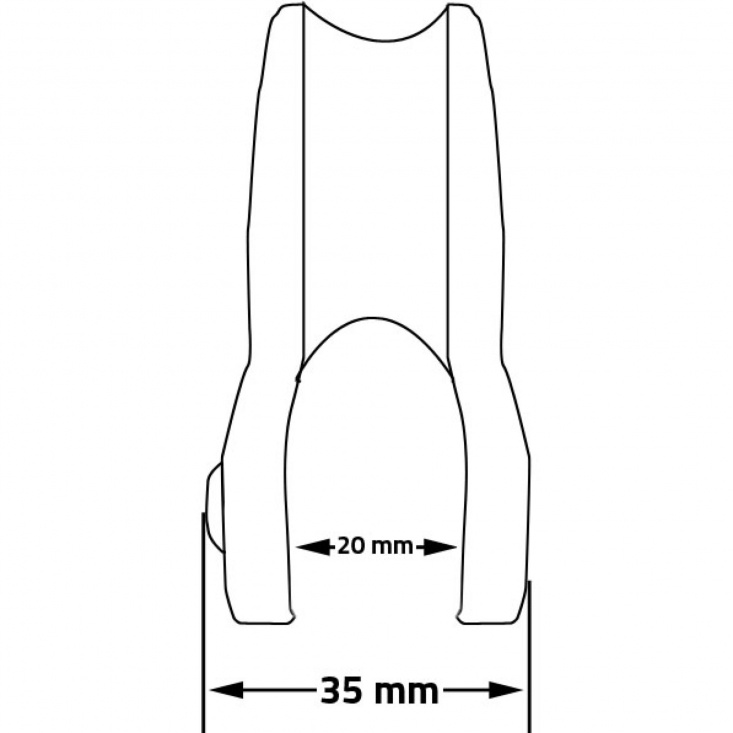 Portabel Givarhållare 84-144cm (Wiggler)