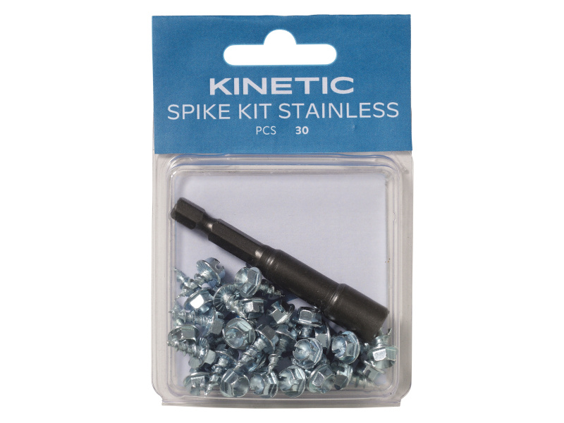 Kinetic Spike Kit Stainless (30-pack)