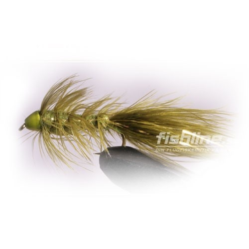 Wolly Bugger Cone olive size 8