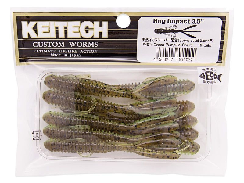 Keitech Hog Impact 8,9cm (10-pack)