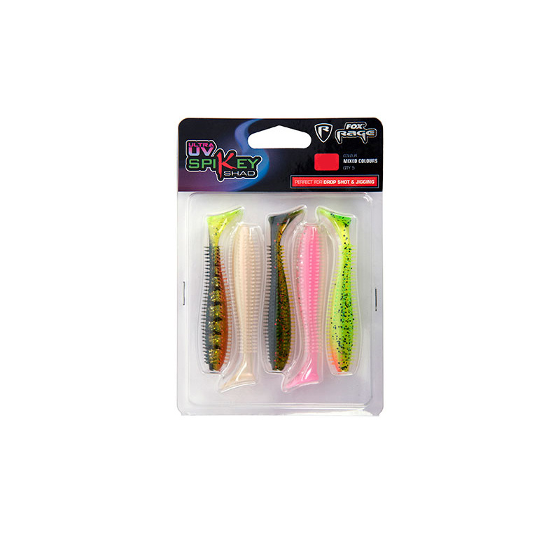 Fox Rage Spikey UV mixed colours 5-pack