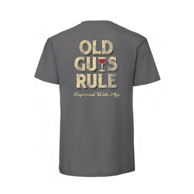 Old Guys Rule - Improved With Age Charcoal